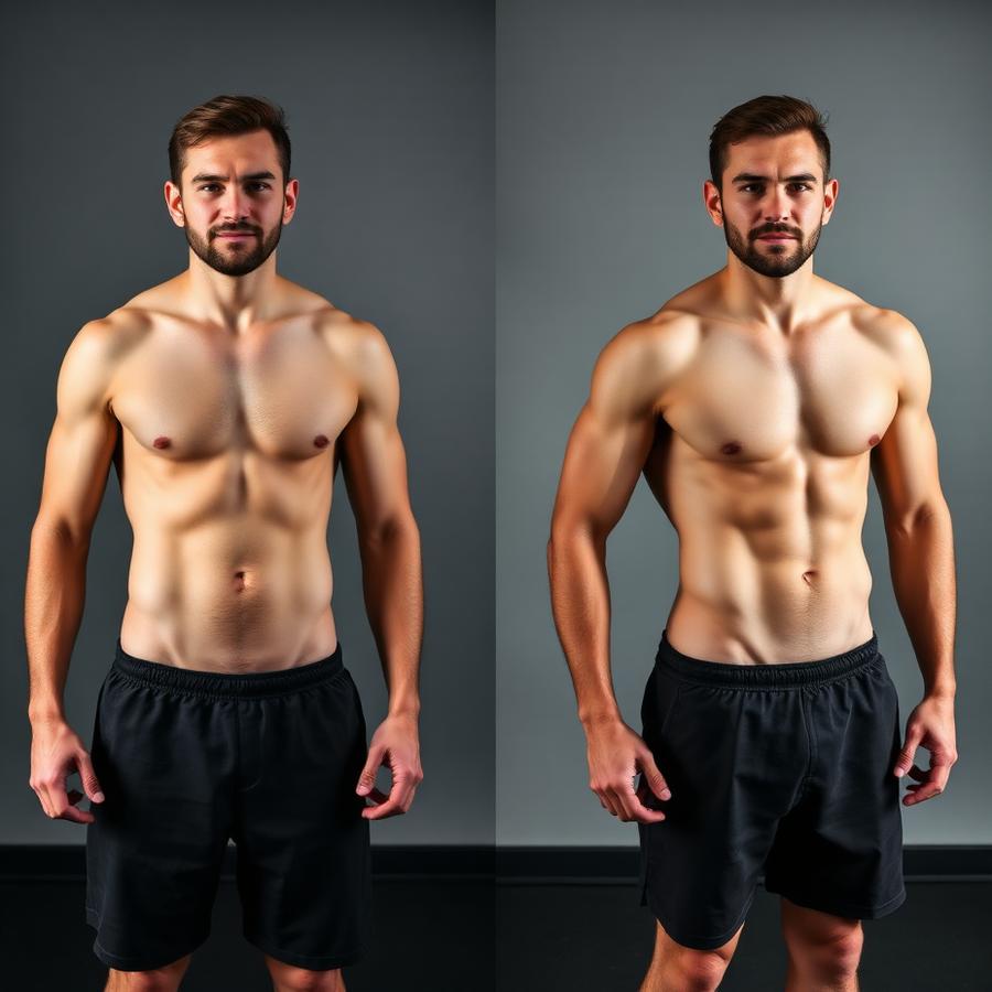 Progress photos for Marcus D.